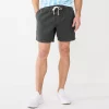 Men's Sonoma Goods For Life® 7" Pull-On Everyday Shorts -Outdoor Clothing Sales 5975431 Dark Gray