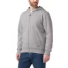 Men's Dickies Thermal Lined Full-Zip Fleece Hoodie -Outdoor Clothing Sales 5977109 Heather Gray