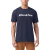 Men's Dickies Wordmark Graphic Tee -Outdoor Clothing Sales 5977129 Black Iris