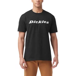 Men's Dickies Wordmark Graphic Tee -Outdoor Clothing Sales 5977129 Knit Black
