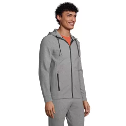 Men's Lands' End Performance Full-Zip Hoodie -Outdoor Clothing Sales 5978064 ALT2