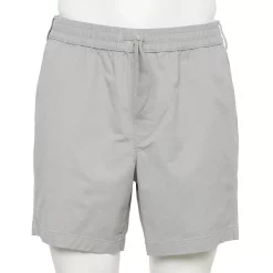 Men's Sonoma Goods For Life® Comfortable Pull-On Short -Outdoor Clothing Sales 5983697 Alloy