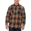 Mens Dickies Flannel Shirt Jacket 2 Mens Dickies Flannel Shirt Jacket -Outdoor Clothing Sales 5997423 Brown