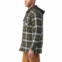 Men's Dickies Hydroshield Flannel Shirt Jacket -Outdoor Clothing Sales 5997454 ALT2