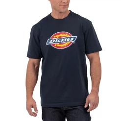 Big & Tall Dickies Tri-Color Logo Graphic Tee -Outdoor Clothing Sales 5997471 Dark Navy