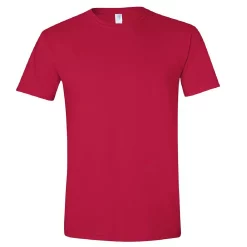 Mens Short Sleeve Soft-Style T-Shirt -Outdoor Clothing Sales 6030739 Cherry Red