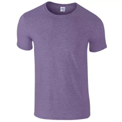 Mens Short Sleeve Soft-Style T-Shirt -Outdoor Clothing Sales 6030739 Heather Purple