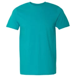 Mens Short Sleeve Soft-Style T-Shirt -Outdoor Clothing Sales 6030739 Jade
