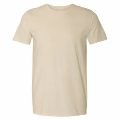Mens Short Sleeve Soft-Style T-Shirt -Outdoor Clothing Sales 6030739 Natural