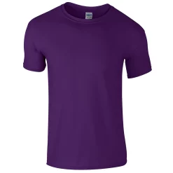 Mens Short Sleeve Soft-Style T-Shirt -Outdoor Clothing Sales 6030739 Purple