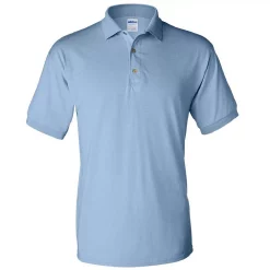 Adult DryBlend Jersey Short Sleeve Polo Shirt -Outdoor Clothing Sales 6030753 Light Blue