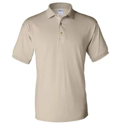 Adult DryBlend Jersey Short Sleeve Polo Shirt -Outdoor Clothing Sales 6030753 Sand