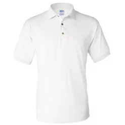 Adult DryBlend Jersey Short Sleeve Polo Shirt -Outdoor Clothing Sales 6030753 White