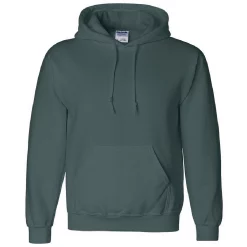 Heavyweight DryBlend Adult Unisex Hooded Sweatshirt Top / Hoodie (13 Colours) 18 Heavyweight DryBlend Adult Unisex Hooded Sweatshirt Top / Hoodie (13 Colours) -Outdoor Clothing Sales 6030767 Forest Green