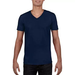 Mens Soft Style V-Neck Short Sleeve T-Shirt -Outdoor Clothing Sales 6030788 ALT3