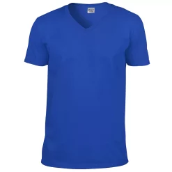 Mens Soft Style V-Neck Short Sleeve T-Shirt