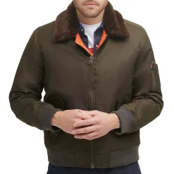 Men's Levi's® Flight Bomber Jacket -Outdoor Clothing Sales 6033031 Army Green