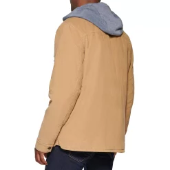 Men's Levi's® Corduroy Sherpa-Lined Hooded Shacket -Outdoor Clothing Sales 6033032 ALT3