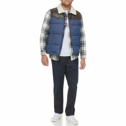 Men's Levi's® Out West Mixed Media Vest 11 Men's Levi's® Out West Mixed Media Vest -Outdoor Clothing Sales 6033054 ALT4