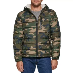 Men's Levi's® Hooded Puffer Jacket -Outdoor Clothing Sales 6033055 Camouflage