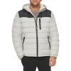 Men's Levi's® Hooded Puffer Jacket -Outdoor Clothing Sales 6033055 White