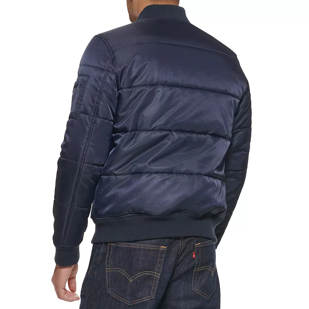 Men's Levi's® Quilted Puffer Bomber Jacket 5 Men's Levi's® Quilted Puffer Bomber Jacket - Image 3