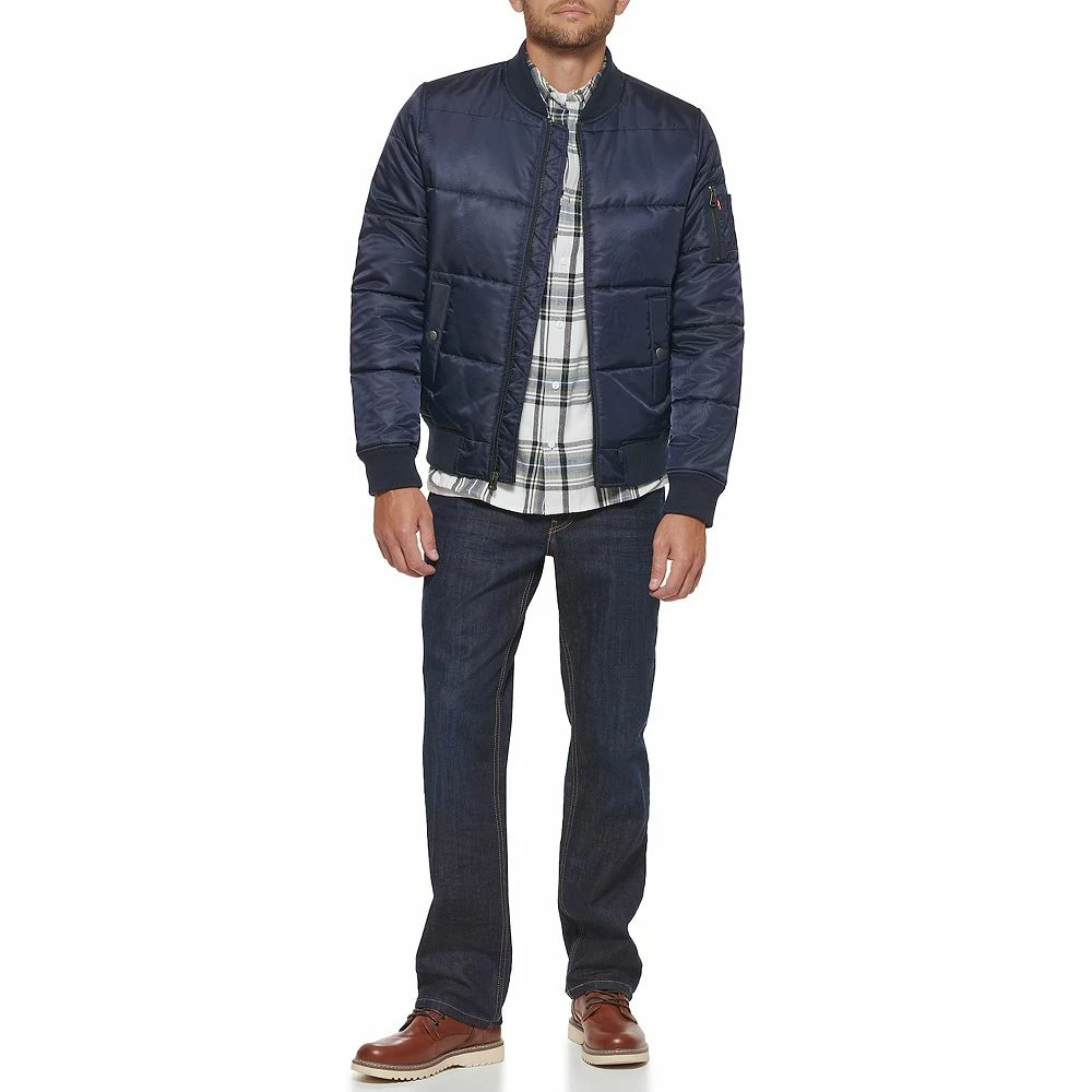 Men's Levi's® Quilted Puffer Bomber Jacket 6 Men's Levi's® Quilted Puffer Bomber Jacket - Image 4