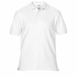 Mens Premium Cotton Sport Double Pique Polo Shirt 15 Mens Premium Cotton Sport Double Pique Polo Shirt -Outdoor Clothing Sales 6102767 White