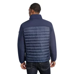 Men's London Fog Stretch Mix Media Jacket -Outdoor Clothing Sales 6103616 ALT