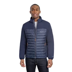 Men's London Fog Stretch Mix Media Jacket -Outdoor Clothing Sales 6103616 Navy