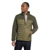 Men's London Fog Stretch Mix Media Jacket -Outdoor Clothing Sales 6103616 Olive