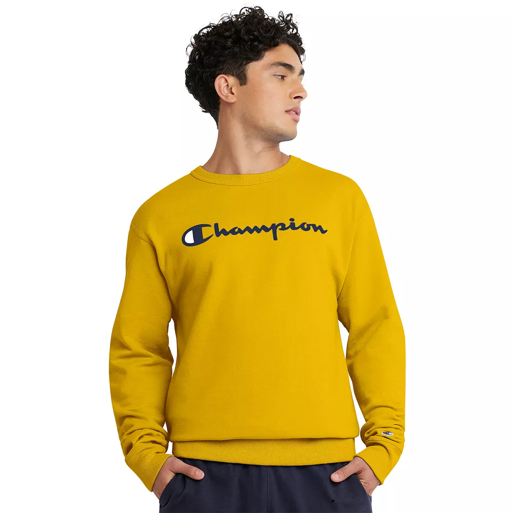Men's Champion® Powerblend Fleece Sweatshirt 3 Men's Champion® Powerblend Fleece Sweatshirt