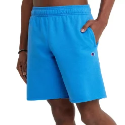 Men's Champion® 10-Inch Powerblend Fleece Shorts -Outdoor Clothing Sales 6171386 Blue Jay