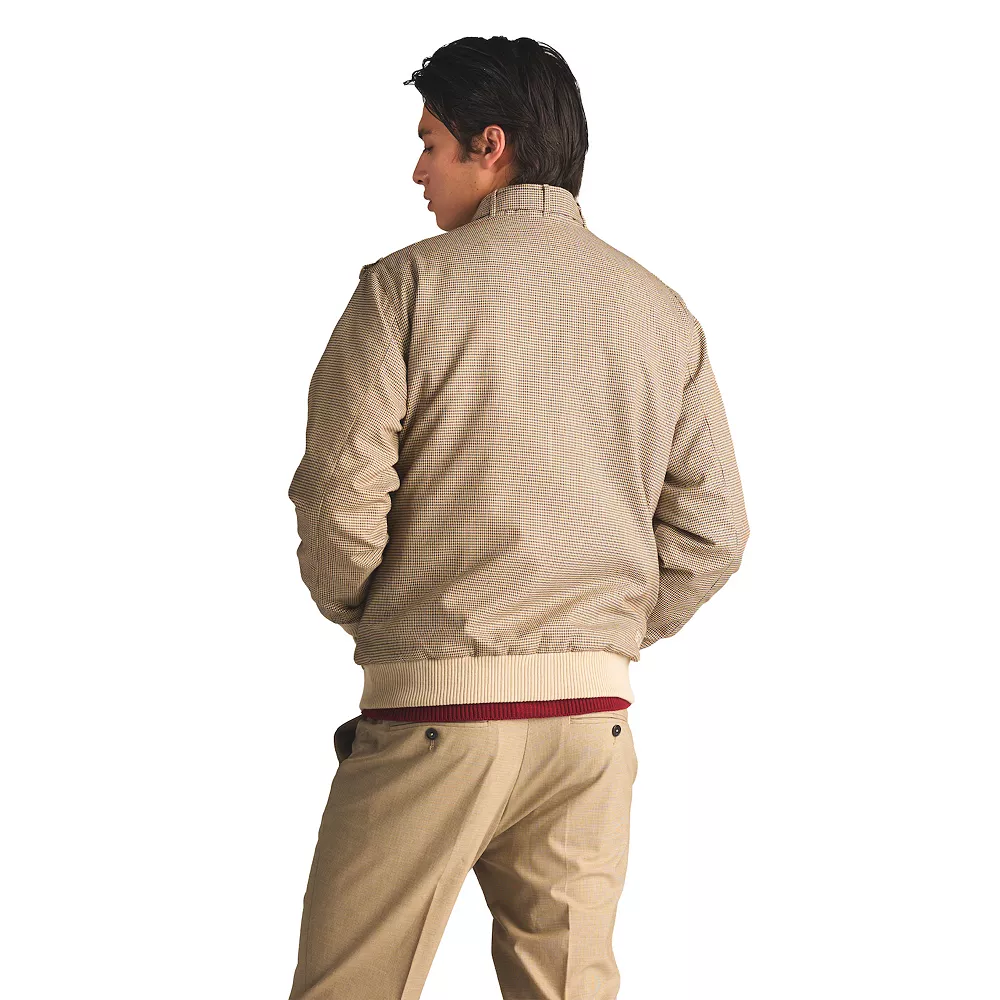 Men's Clinton Houndstooth Iconic Racer Jacket 6 Men's Clinton Houndstooth Iconic Racer Jacket - Image 4