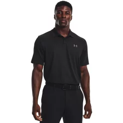 Big & Tall Under Armour Performance Golf Polo -Outdoor Clothing Sales 6224936 Black