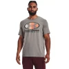 Men's Under Armour Multi-Color Lockertag Tee -Outdoor Clothing Sales 6225019 Pewter