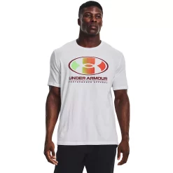 Men's Under Armour Multi-Color Lockertag Tee -Outdoor Clothing Sales 6225019 White