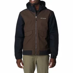 Men's Columbia Loma Vista Hooded Jacket -Outdoor Clothing Sales 6225215 Cordovan